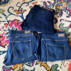 Lot of 3 Denizen Modern Skinny Jeans/jeggings.